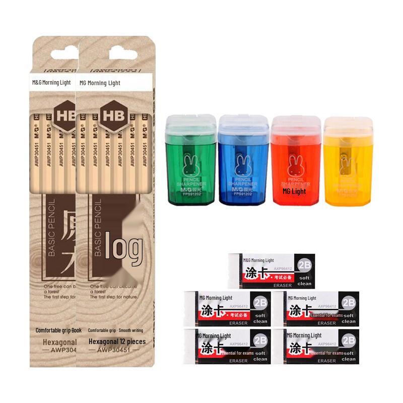 M&G HB Hexagonal Wooden Pencils Set