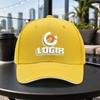 Logik Sandwich Cap Unisex Adjustable Casual Baseball Cap Lightweight Outdoor Travel Party Daily Wear Multicolor