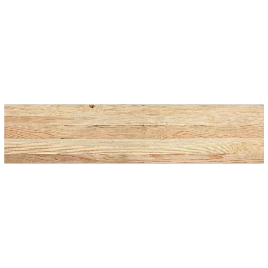 Vidaxl Window Sills 2 Pcs, Raw, 110X30X2 Cm, Solid Oak Wood