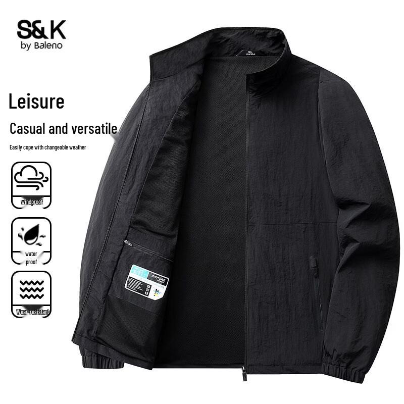 Baleno S&K Series Men's Stand-Collar Casual Jacket