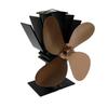 European & American Heat-Powered Wood Fireplace Fan