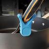 Silicone Utensil Holder Pot Clip Food Safe BPA-Free Heat Resistant Spoon Rest with Non-Slip Grips Dishwasher Safe Cooking Tool for Most Pots Pans