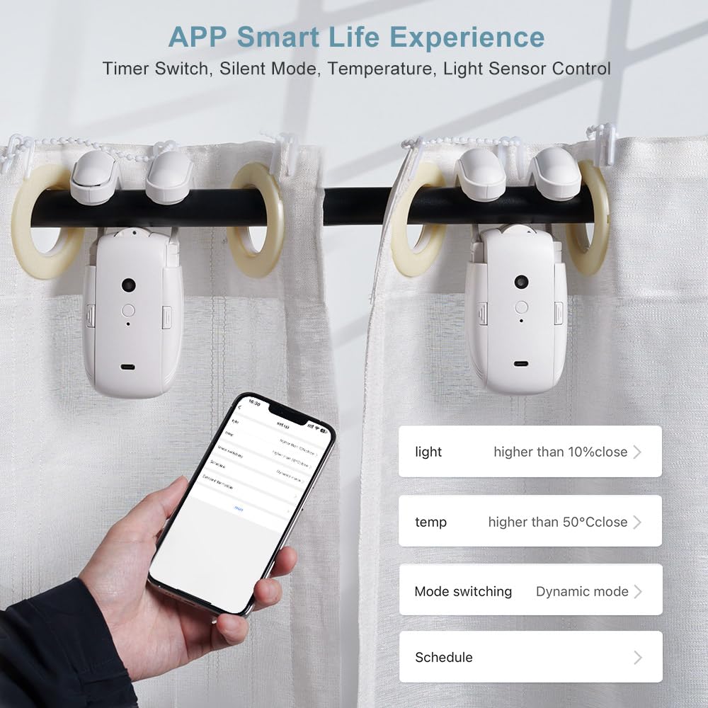 Zigbee Smart Curtain Driver Robot Automatic Curtain Motor Curtain Puller Zigbee Electric Switch Robot Motor Google Home Alexa