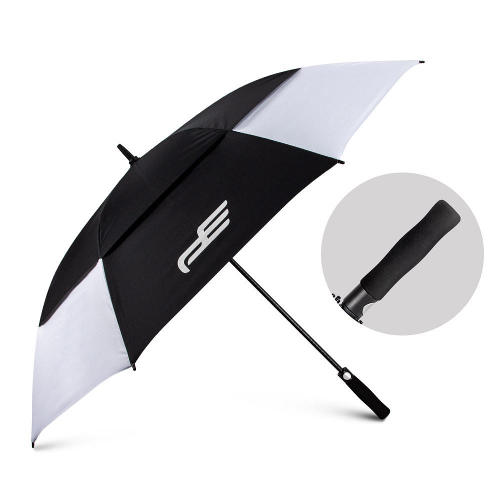 PLAYEAGLE Stormproof Double Layer Golf Umbrella with Upgraded Rubber Handle