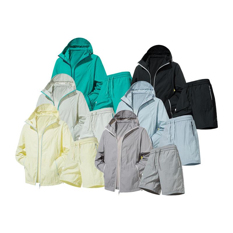 Sonnenschutzkleidung Anzug, Outdoor Anti-UV Sportanzug, Schnelltrocknender Kleidung Anzug