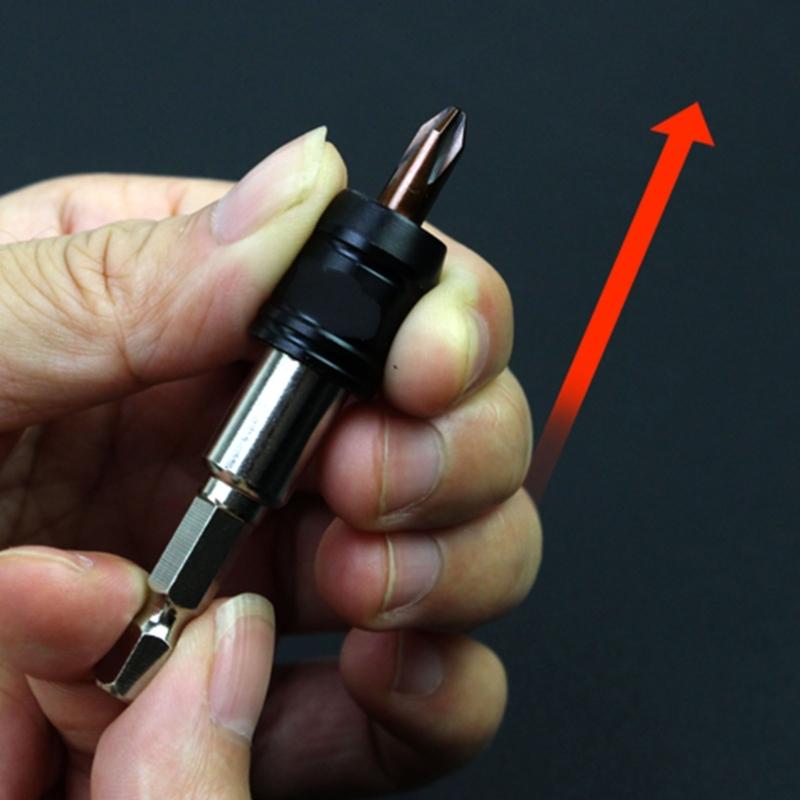 Quick Releases Hex Shank Adapters with Accuracy Fit for Power Drills and Hand Tool Screwdriver Accessory
