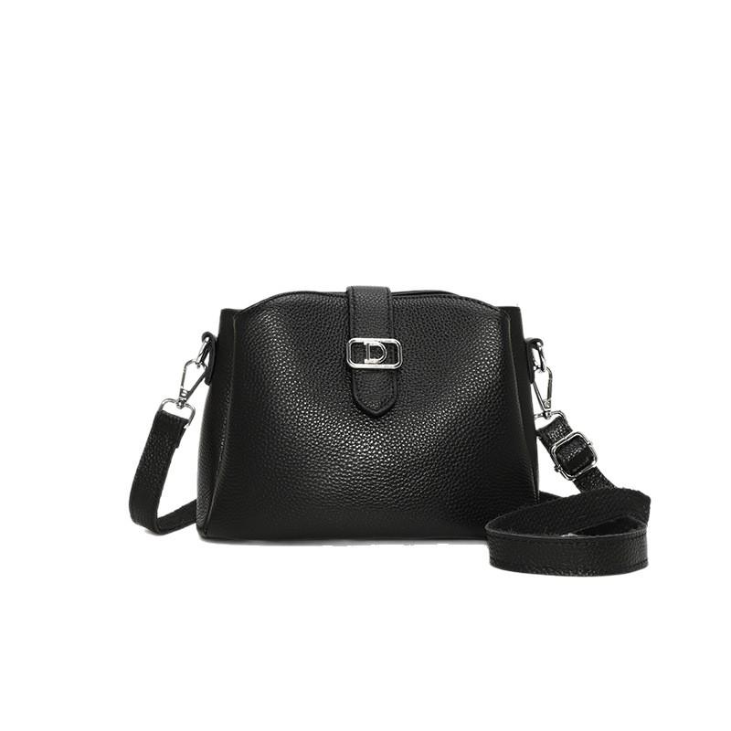 Sac Seau Mode Polyvalent en Cuir de Vache, Sac Bandoulière Unique