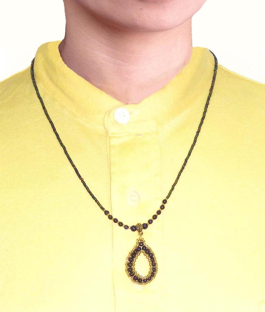 Hogdseirrs Lapis Lazuli Brilleholder Halskjede