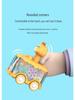 Educational Baby Car Toy for 0-1.5 Years - Cartoon Animal Design with Lights
