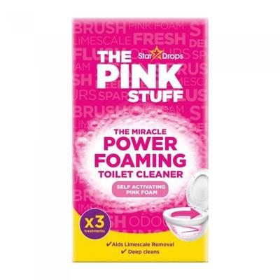 The Pink Stuff Miracle Power Foaming Fresh Fruit Toilet Cleaner (Pack of 3)