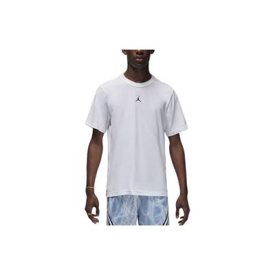 Dri-FIT Sport Solid Logo Crew Neck Short Sleeve T-Shirt Men Tops White FN5829-100