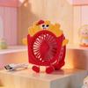 LINGPAN Mini Wrist Watch Fan - Burger & Fries Theme