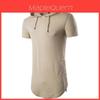 Mens Slim Fit Short Sleeve Hooded Tee With Premium Quality Muscle Tops For Casual Fashion