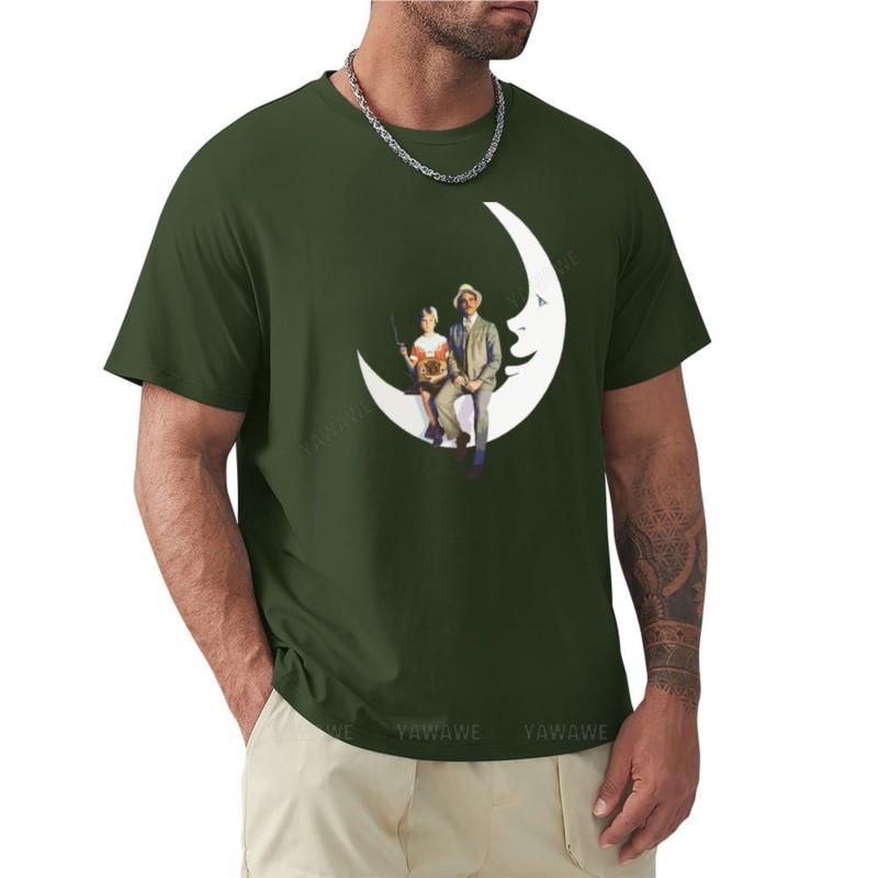 Summer Fashion Teeshirt Men Tshirt Paper Moon TShirt Man Clothes Quick Drying Shirt Men Graphic T Shirts