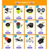Motorcycle Front Fork Shock Oil Seals 33x43x10.5mm Dust Cover 33x43x14mm For Pit Dirt Bikes