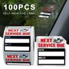 Adhesive Labels Car Stickers Maintenance Car Back To School X116