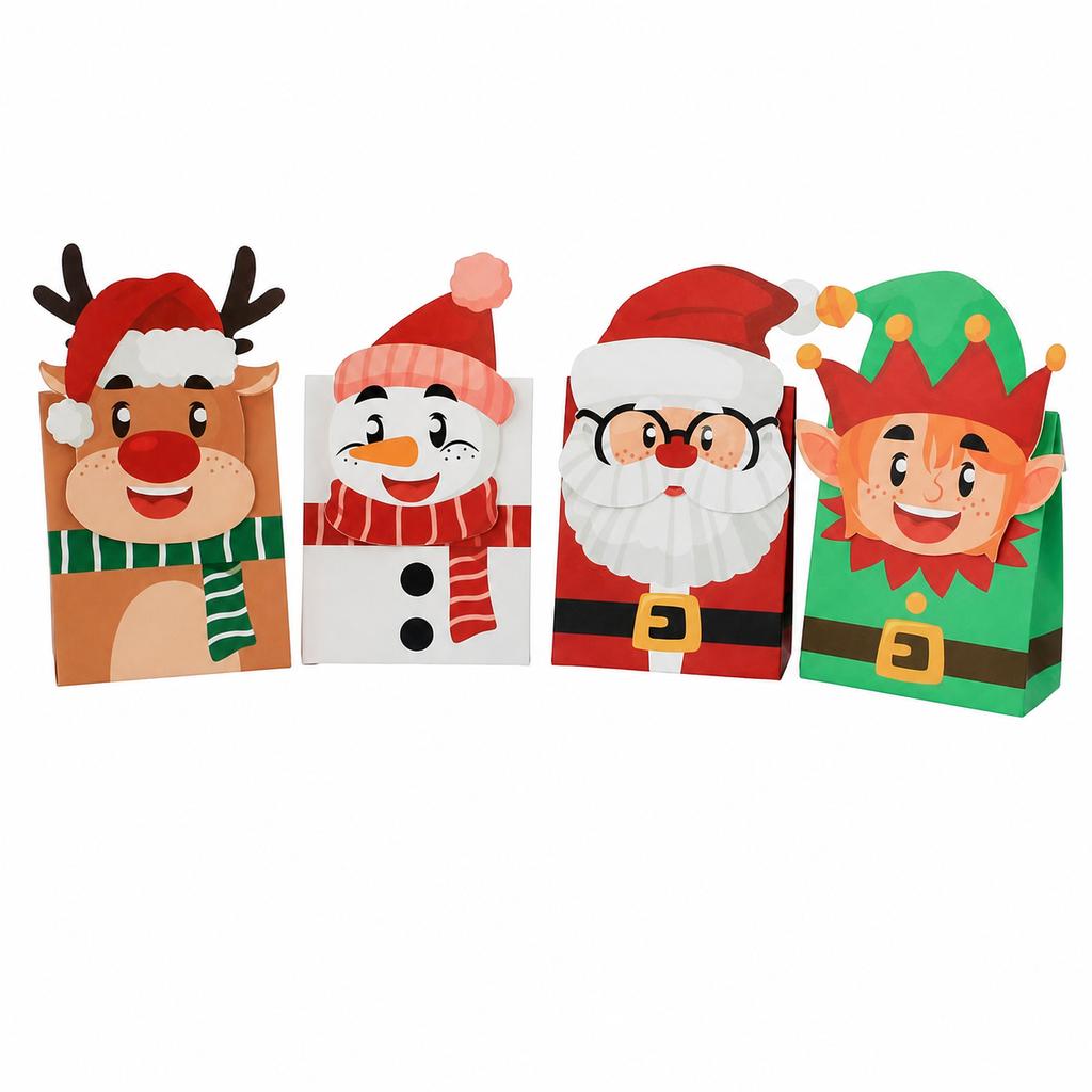 Christmas Gift Box Cute Christmas Candy Packaging Box Holiday Paper Packaging Box Paper For Christmas Tree