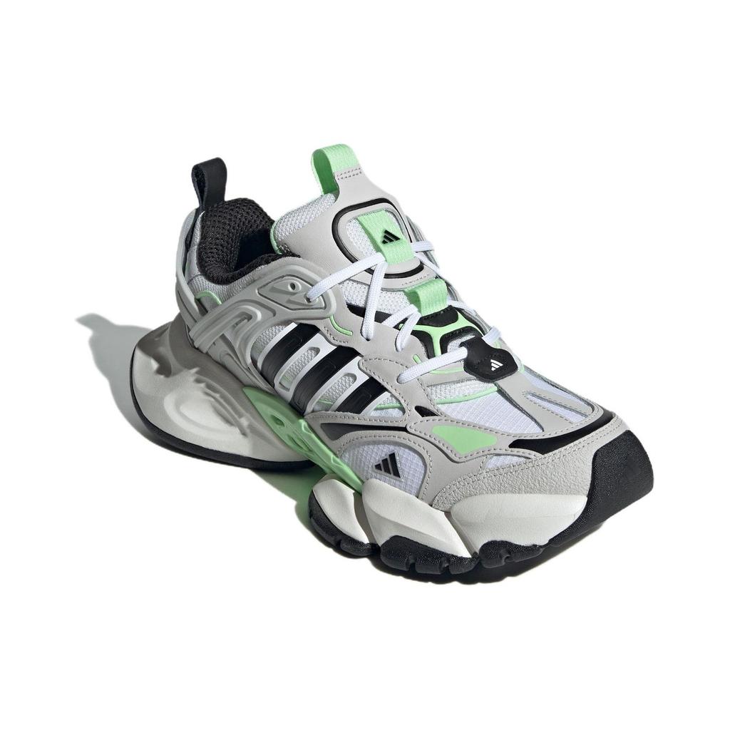 Adidas Xlg Runner Deluxe Comfortable Versatile Leather Shock Absorption Low-Top Casual Running Shoes Unisex Sneakers Gray Black Green IH7800