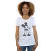 Disney Dámské/Dámské tričko Mickey Mouse Angry Cotton