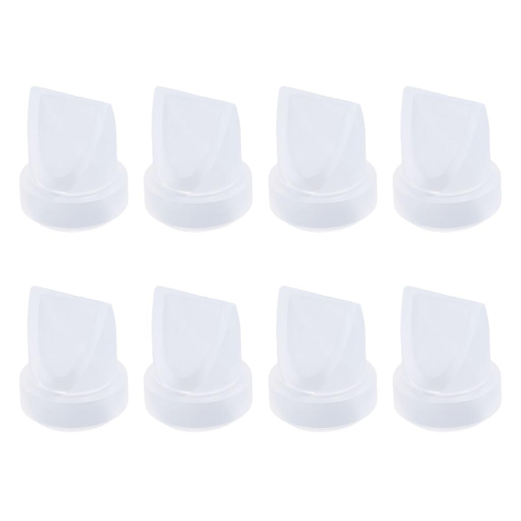 8pcs Duckbill Valves Compatible for V2 V1 Breastfeeding Pump Replacement Pump Parts Duckbill Valve