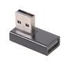 4Pcs 90 Degree USB3.0 Adapter Right Angled USB A Male To Female Converter Extender Connector for PC Laptop Expansion