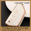 Fashion TPU Car Key Case Cover Shell Fob For VW Golf 8 ID4 For Skoda Octavia 4 A8 MK8 For Seat Leon Fr Mk4 Cupra Formentor 2023