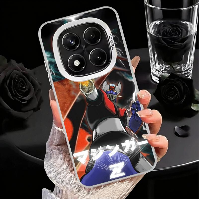 M-Mazinger Z Anime Shockproof Phone Case for Xiaomi Redmi Note 15 14 13 12 Pro Plus 11 11S 11T 5G Cover Anti Fall Fundas