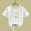 Girls Pink Cotton Short Sleeve T Shirt Cute Sweet Stylish Fashion Top