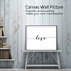 3Pcs 21x30cm Simple Abstract Drawing Hand Letter Wall Art Canvas Painting Picture Decoration