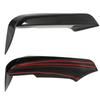 2pcs Front Bumper Vent Canard Splitter Left Right ABS Wind Knife Replacement for 3 Series F30 F31 F3 320i 328i M Sport