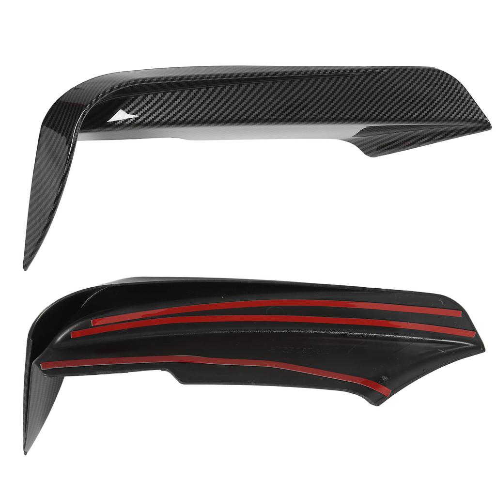 2pcs Front Bumper Vent Canard Splitter Left Right ABS Wind Knife Replacement for 3 Series F30 F31 F3 320i 328i M Sport