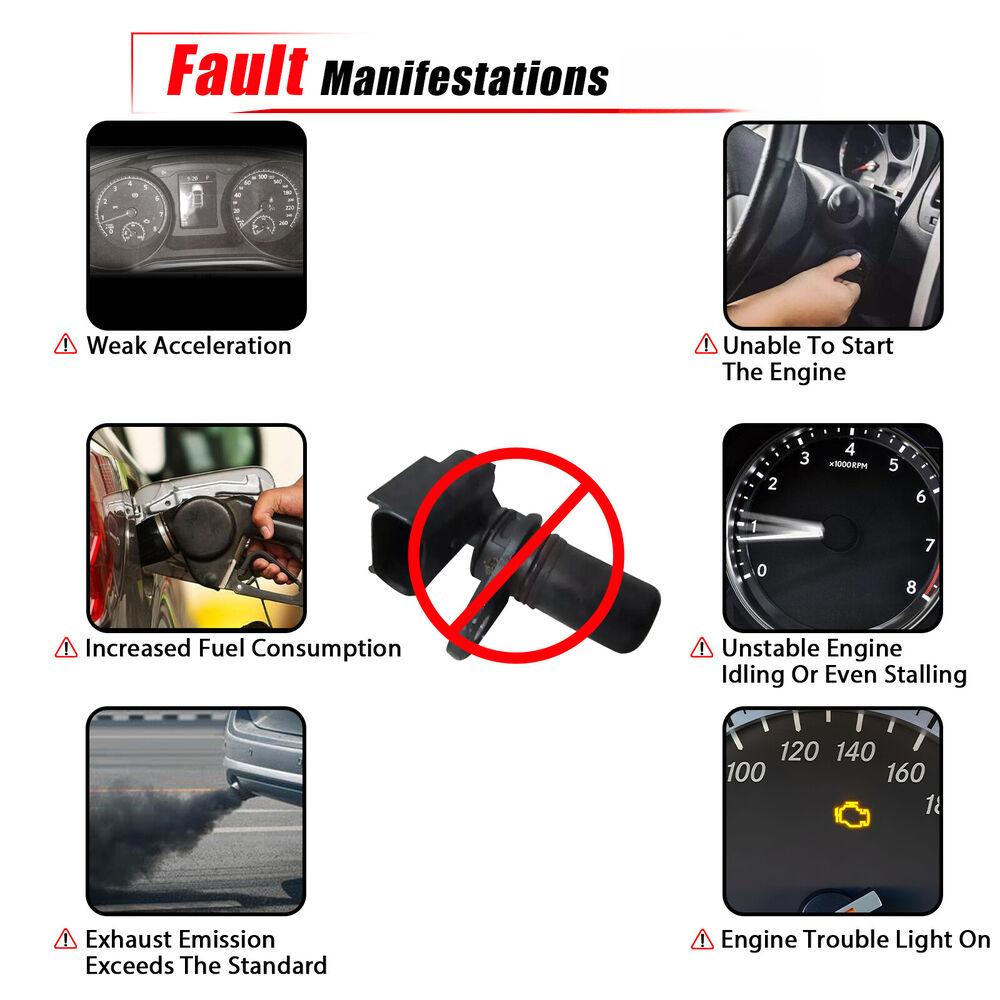 05269873AB Engine Crankshaft Position Sensor For Chrysler Sebring 2003-2006, Pt Cruiser, Dodge Caravan2003-2007, Jeep Liberty 2005, L4 2.0L 2.4L