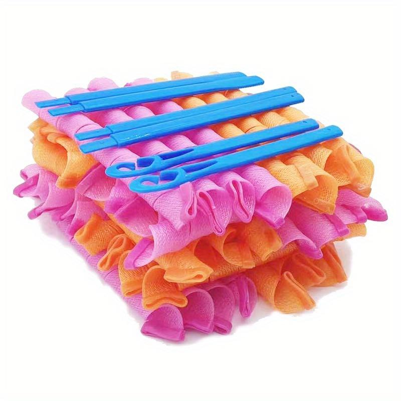 high qualityHeatless Spiral Curlers with Styling Hooks, Designed for Women And Kids with Long Or Medium Hair, Allowing for Styling Without Heat