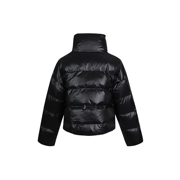 Nike Nsw Down-Fill Short Stand Collar Windproof Jacket Women Outerwear Black CU5814-010