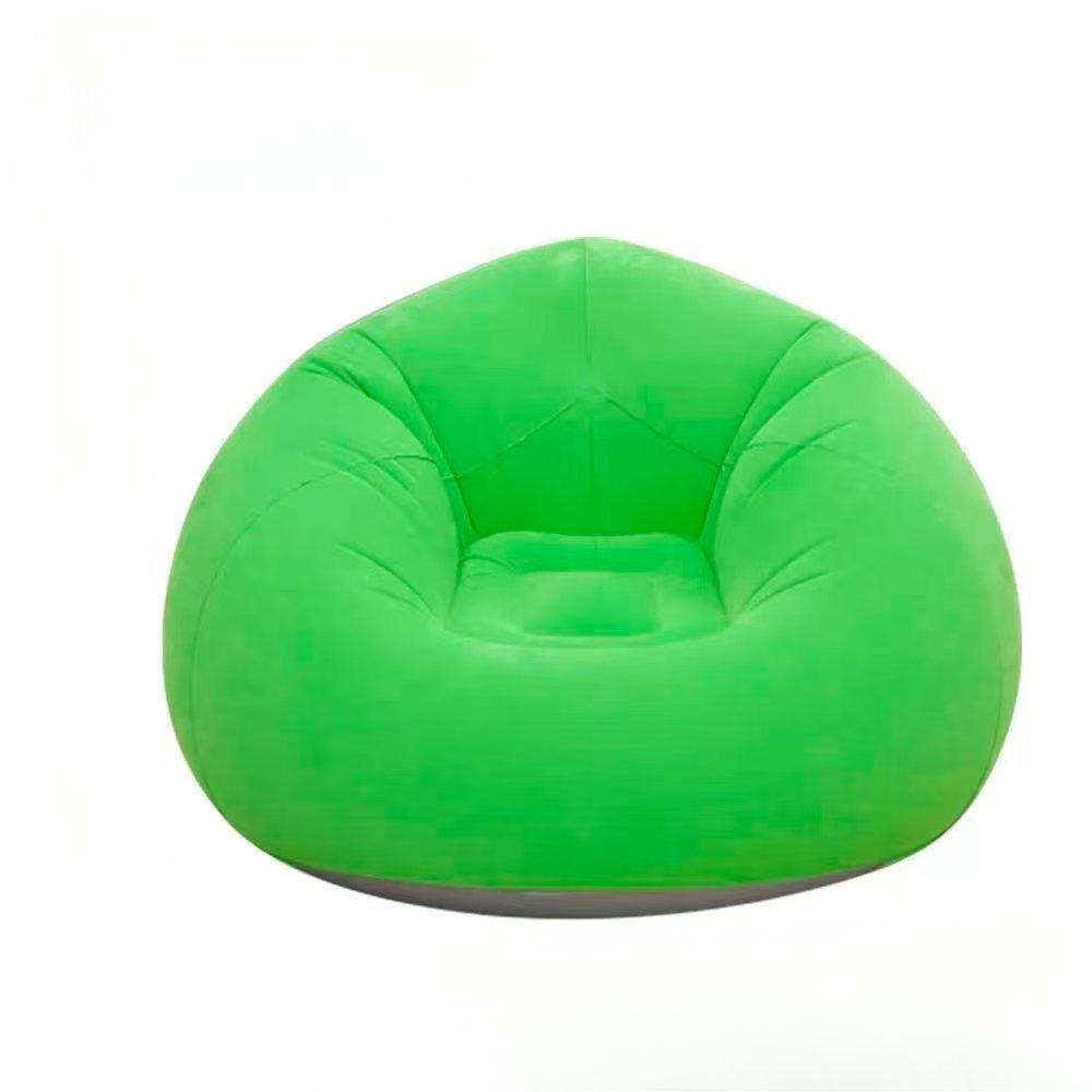 Soybean Bag Chair, Inflatable Sofa Chair, Soft, Comfortable,  Lazy Seat, Tatami Chair, Lazy Sofa, Circular Single Sofa