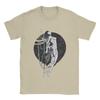 Ghost In The Shell T Shirts Men 100% Cotton Vintage T-Shirts Crewneck Anime Manga Tees Short Sleeve Tops Original