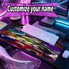 Custom Name Personalized Among Us Pattern Mousepad, Laptop PC Desk Mat, Decorative Desk Mat for Home Keyboard Pad Gift