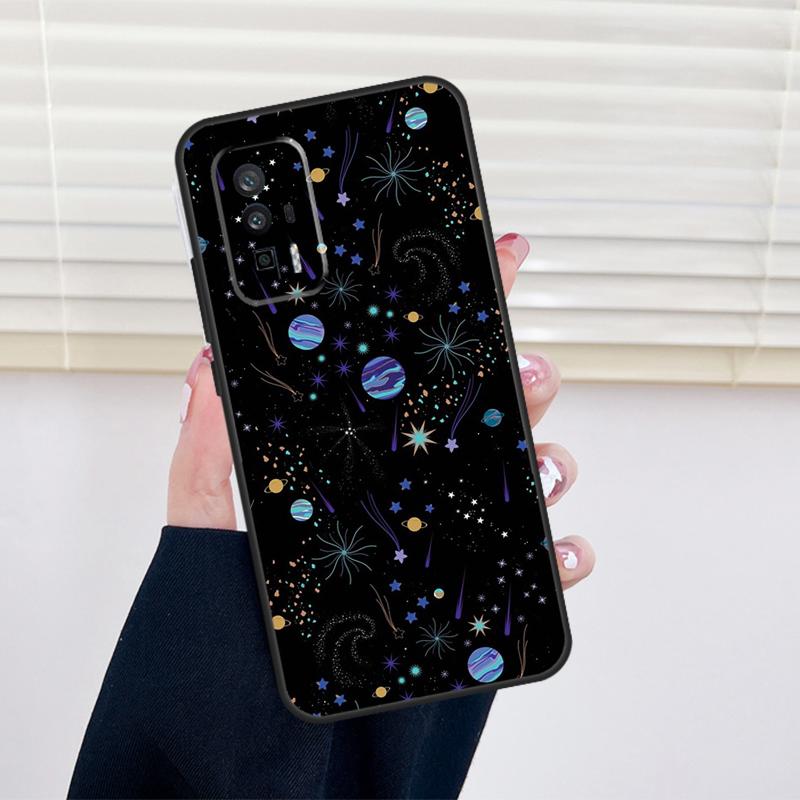Planet Space Star Cover For Xiaomi 11T 12T 13T 14T Pro 13 14 15 Ultra POCO X7 X6 Pro X3 X5 F5 F6 M6 Pro Case