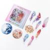 1pack/20pcs Laser Flash PET Waterproof Sticker Cool Geometric Pattern, Ideal for Journal Deco DIY Craft Album Gift Decor