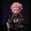 Generic Jujutsu Kaisen Anime Action Figure Satoru Gojo And Sukuna Lord Of The Curse Chibi Pvc Model Doll Toys Collection