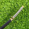 10inch Ichimaru Gin Katana Anime Bleach Real Size Japanese Katana Original Samurai Sabre Sword Metal Ninja Knife Blade Toy Gift
