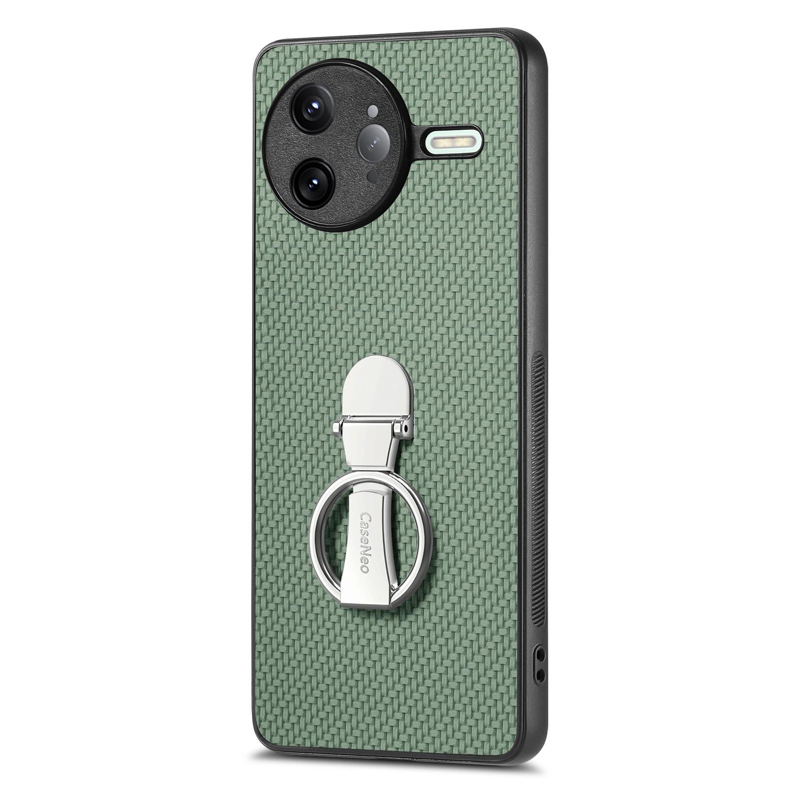 

For Xiaomi Poco F7 Ultra 5G/Xiaomi Redmi K80 Pro 5G Case Folding Kickstand Leather Back Cover Carbon Fiber Texture E