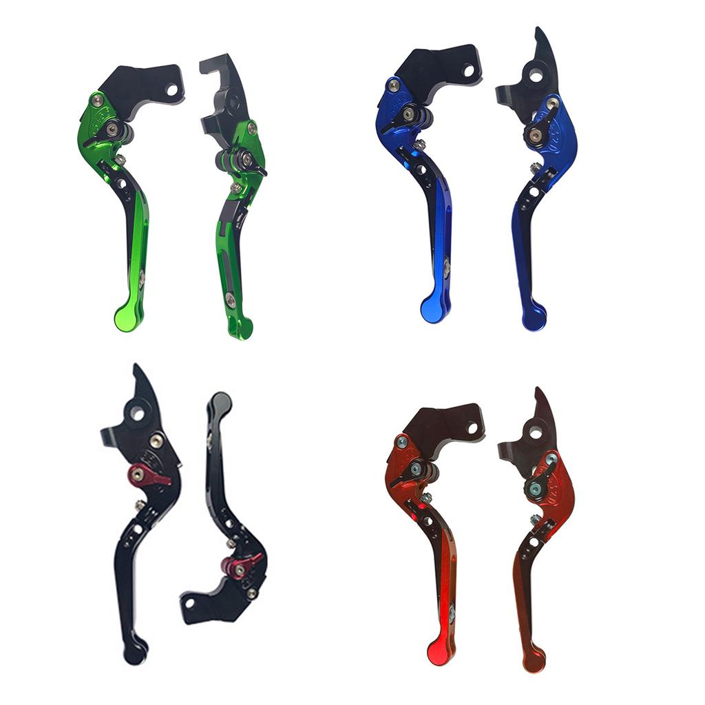 Easy Install foldable Brake & Clutch Levers Foldable Motorcycle Brake & Clutch Levers Simple Installation for Motorbike