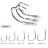 10pcs Lure Sea Fishing Hooks Thickened Anti-corrosion High Carbon Steel Fishhooks With Barbs Fishing Tackle