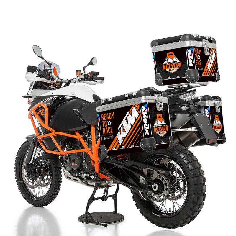 GSADV Adventure Box Sticker Wrap: Fits KTM 390 & 790 Adv, Full Protective Film Set.