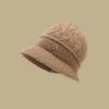 Dzianinowe czapki typu bonnet Elegancka czapka wciągana Nowa ciepła czapka Sporty na świeżym powietrzu