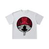 260 GSM Double Yarn 32 Count 100% Cotton Naruto V8 Itachi Print Unisex Heavy Cotton T Shirt