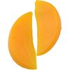 20PCS Artificial Yellow Peach Slice Fake Fruit Slices Home Table Cabinet Decoration Fake Fruit Artificial Peach Sliced Home House Kitchen Tabletop