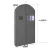 Lightweight dustproof non-woven wardrobe storage clothes bag men's suit bag suit cover isolate static electricity