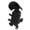 Motorcycle Phone Mount with Vibration Dampener and Safety Lock Adjustable Handlebar Phone Bracket Fo